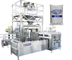 Automatic granule product open mouth bagging machine