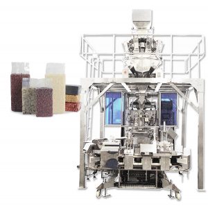 Automata tégla típusú vákuumzacskóképző töltő csomagológép gabona számára