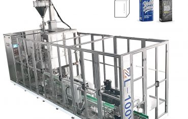 ZL100V Egyetlen vákuumkamrás tégla típusú zacskóképző töltőtömítő csomagológép kávéporhoz