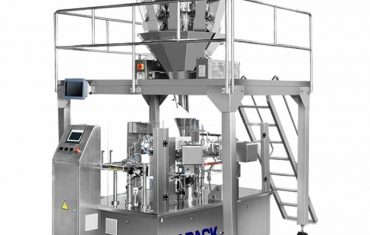 előkészített táska élelmiszer-granulátum töltő tömítő csomagológép