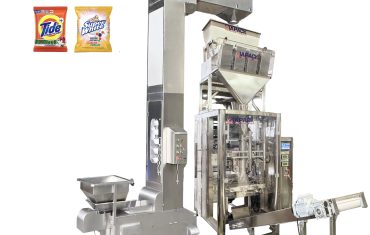 Automatic 100-500gram detergent powder bag forming filling packaging machine
