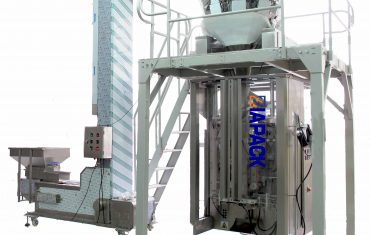 Automata kávébab csomagológép (négy zárózsák gáztalanító szeleppel)